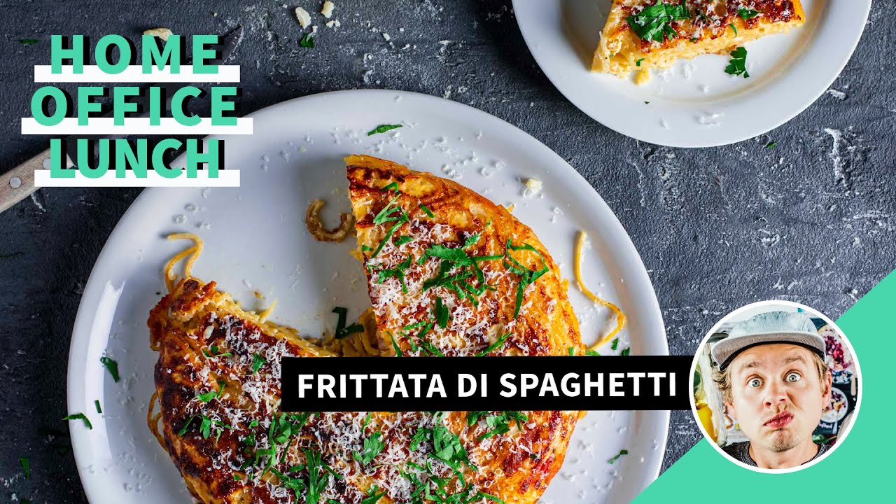 Italienischer Lunch: #Frittata di #Spaghetti
