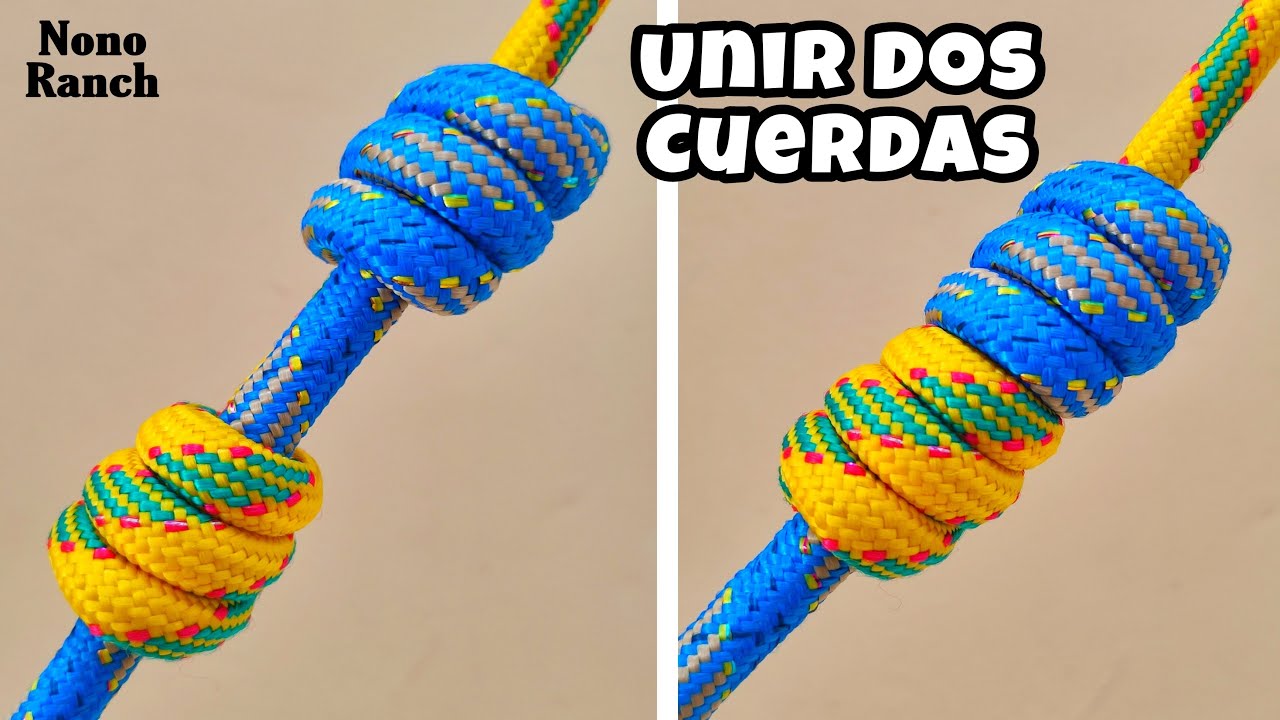 COMO UNIR DOS CUERDAS @NONORANCH 👌