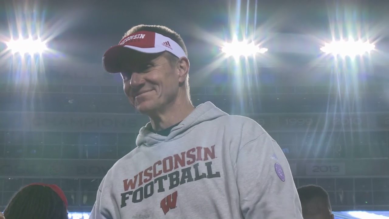 What did Gary Andersen tell recruits as to why he left Madison?