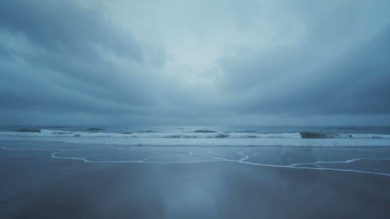 A Grey Morning by the Ocean, Slow and Unspoken