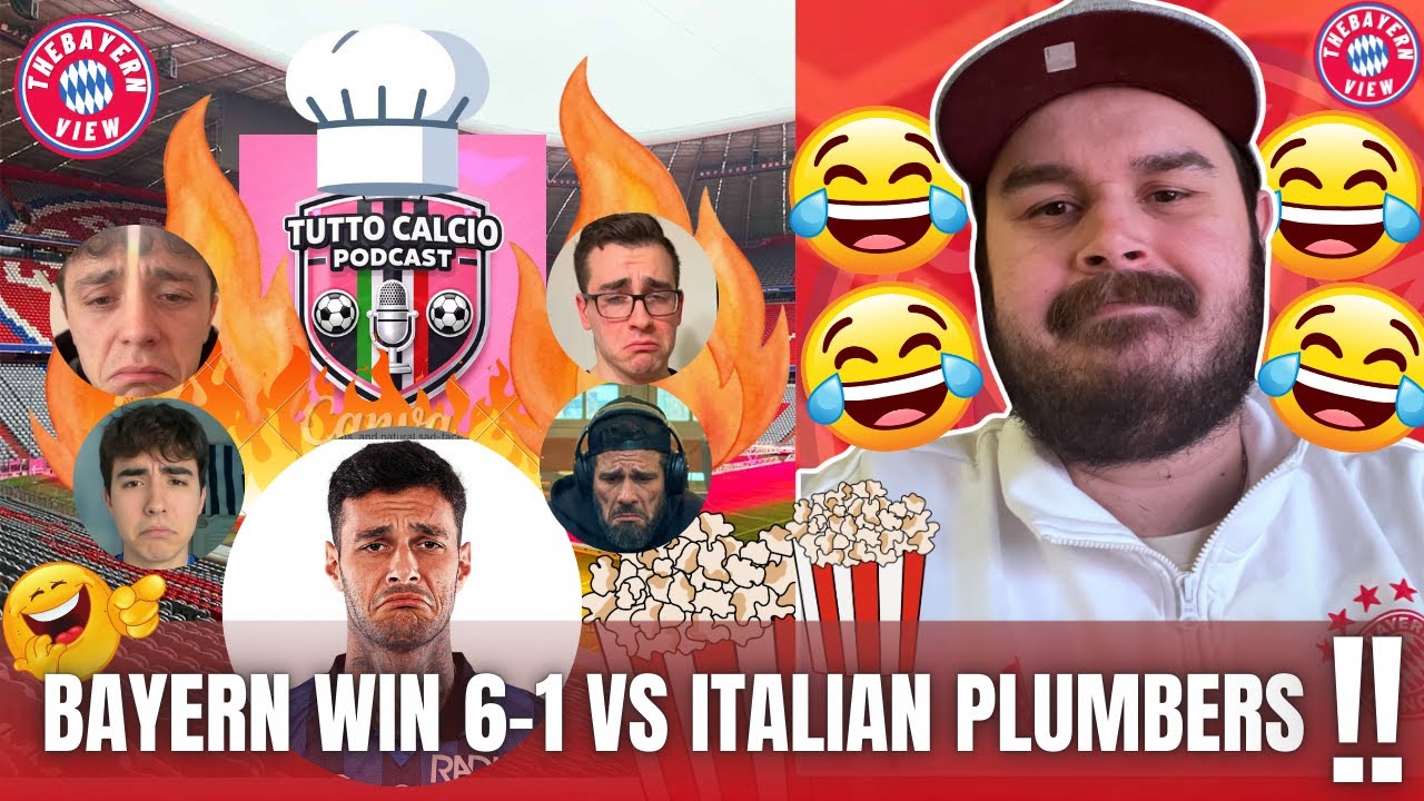 Tutto☕️Calcio COOKING! BAYERN WIN 6-1!  EMERGENCY MEETING SETTINGS!