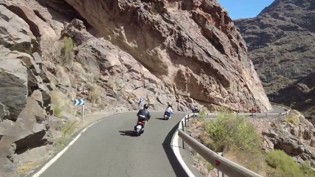 Gran Canaria - Rollertour Balcon - Artenara  - Tejeda 02.2024 - Short Vision 9 Min.