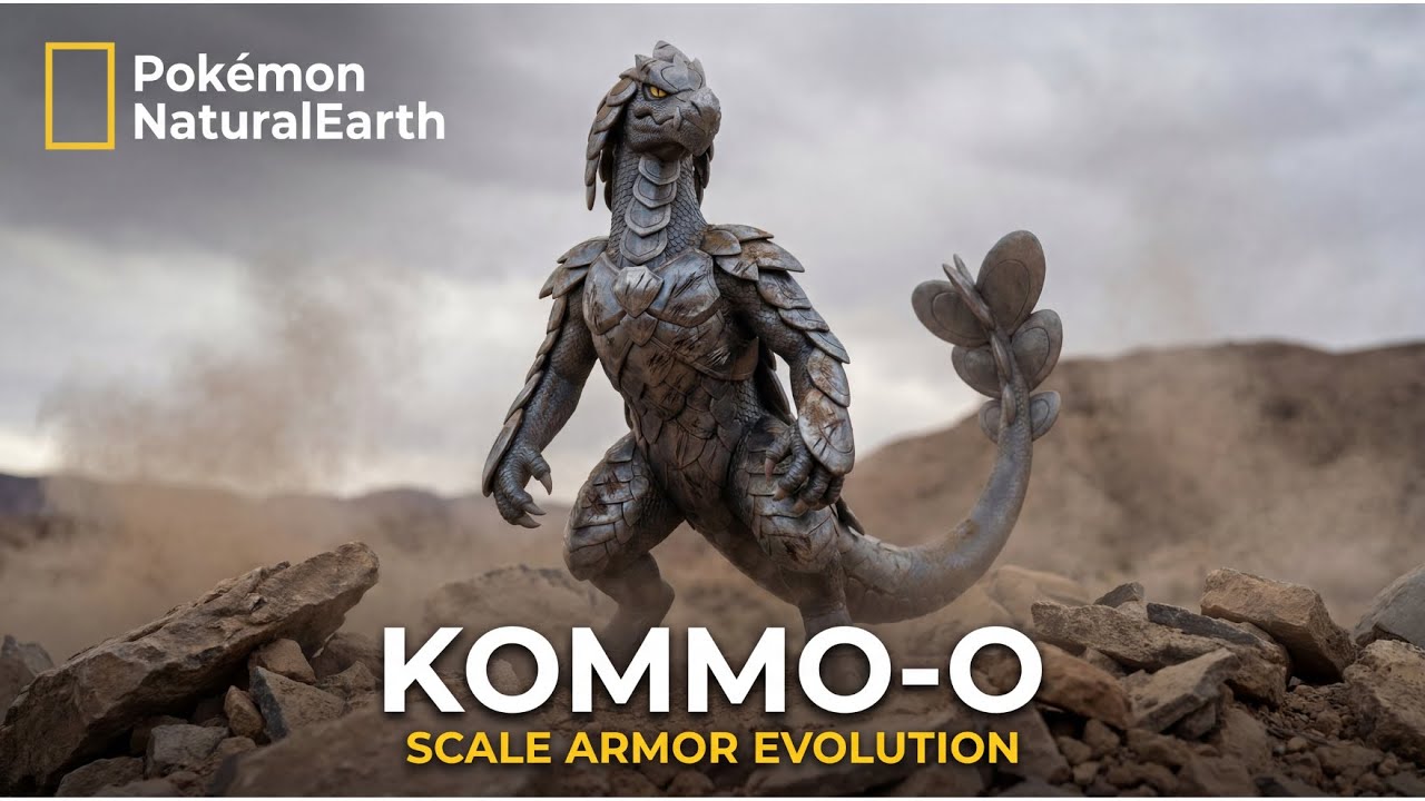 Real Life Pokémon – Kommo-o | Scale Armor Evolution | NatGeo | Pokemon NaturalEarth