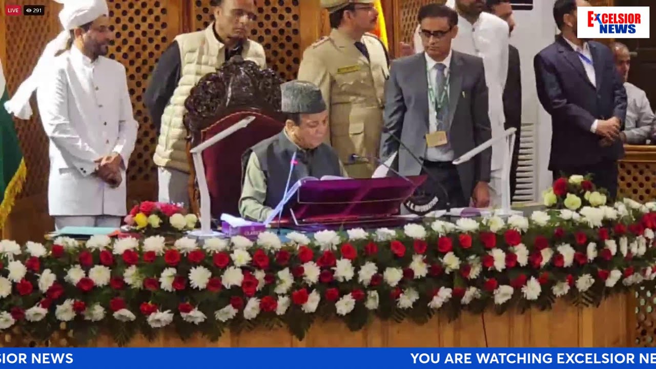 J&K Assembly Session LIVE | Jammu Kashmir Assembly Election | NC | BJP | Jammu & Kashmir News