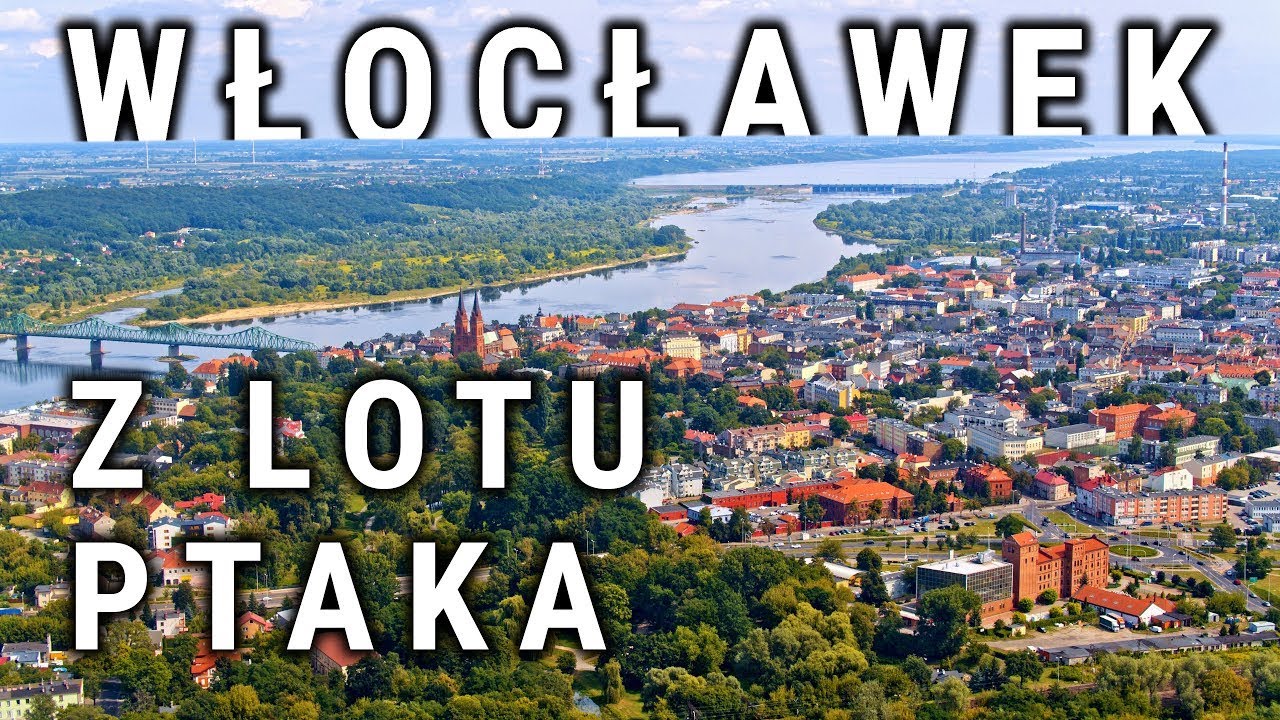 Włocławek z lotu ptaka | 4K | POLAND ON AIR by Maciej Margas & Aleksandra Łogusz