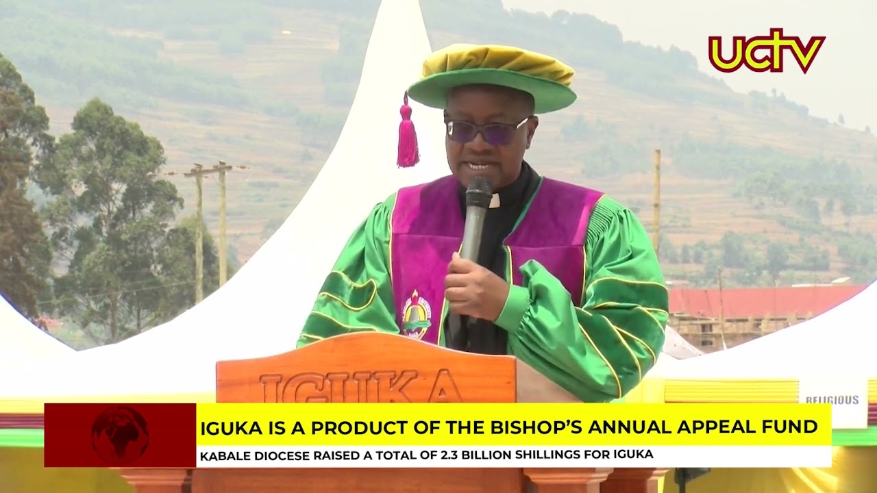 Bishop Rubaramira installed as the first Chancellor of St. Ignatius University Kabale (IGUKA)