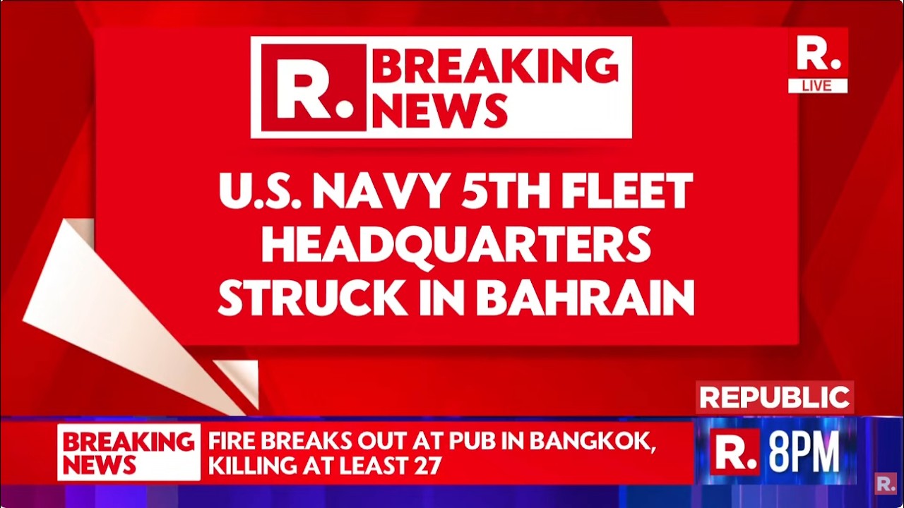 US&ndash;Iran War LIVE | Tehran&rsquo;s Ballistic Missile Strikes Hit US Navy 5th Fleet Headquarters In Bahrain