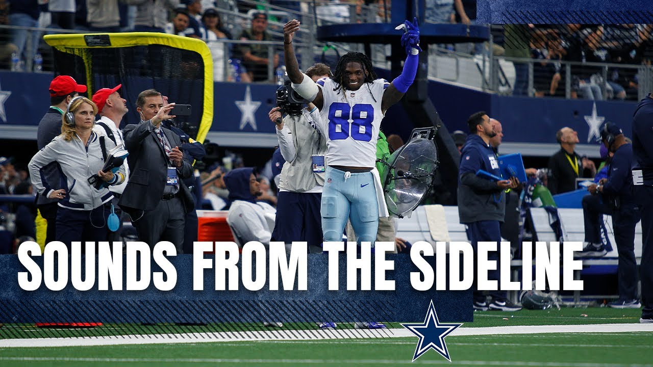 Sounds from the Sideline: Week 10 vs ATL | Dallas Cowboys 2021
