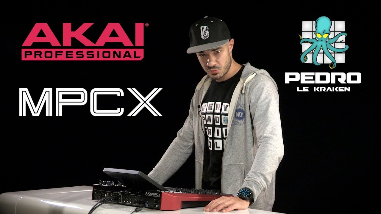 AKAI MPCX : TUTO avec Pedro le Kraken (vidéo de la boite noire)