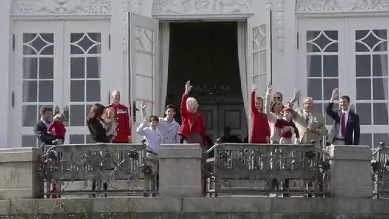 Dronning Margrethe fejret på Marselisborg Slot