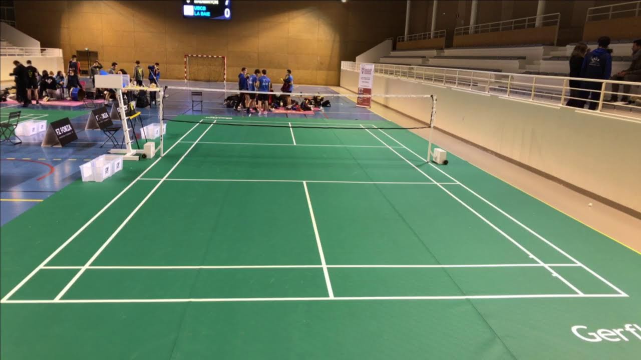Championnat de France de Badminton J4 Diffusion Terrain 2