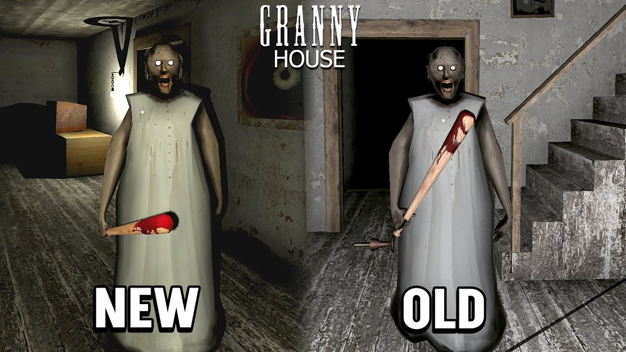 Granny PC Official - Grannys House New vs Old
