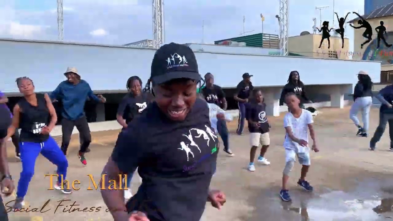 Social Fitness and Fun dance workout at The MALL round 3