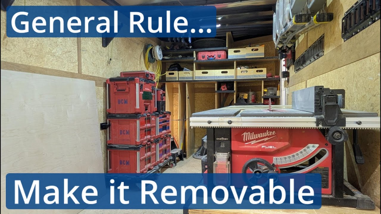 Setting up a Tool Trailer