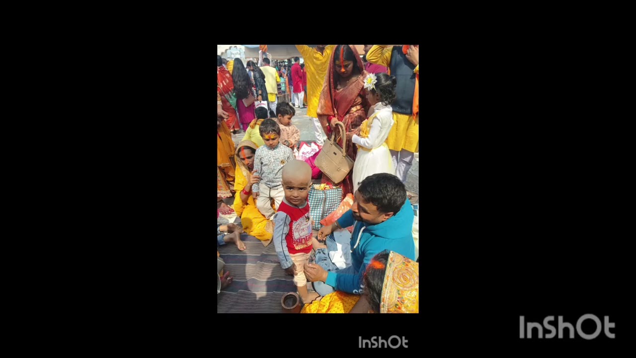 Shreyansh (chotta beta) mundan ceremony 🎉👶🏻#mundanvlog 