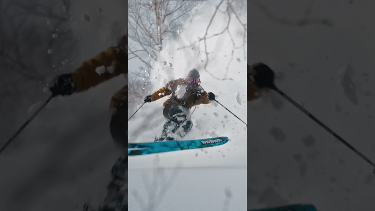 I Want Pow Turns Like This #skiing #Japan