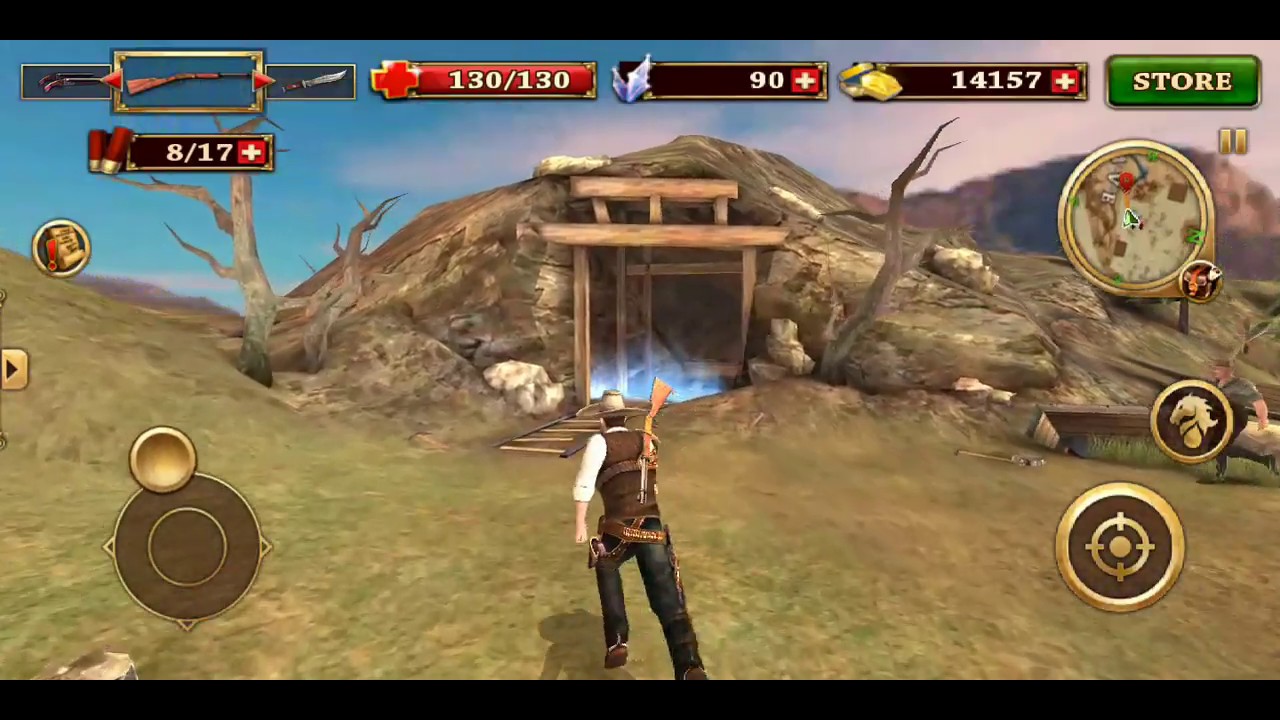 West gunfighter kill all monster mission best game for android