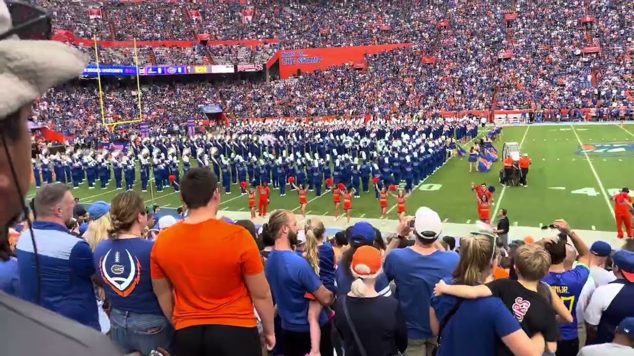 The Pride Of The Sunshine Pregame/Florida Gators Football entrance