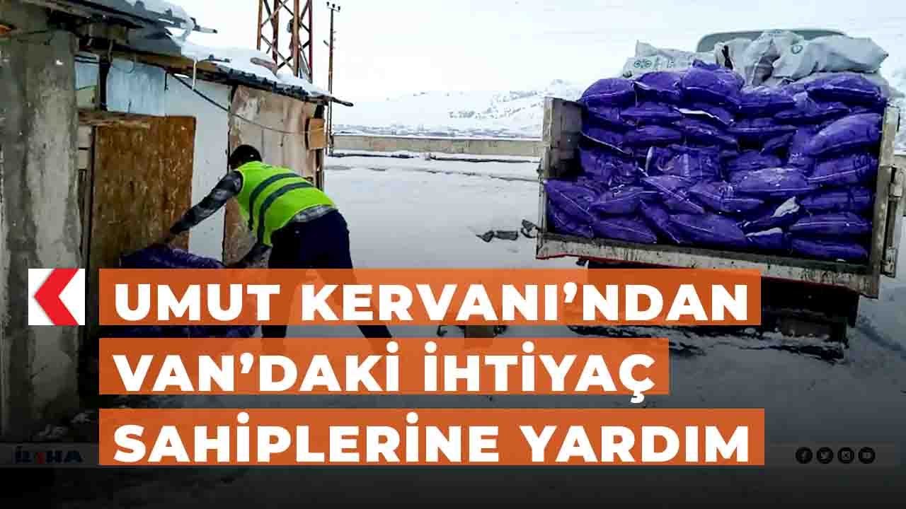 Umut Kervanı’ndan Van’daki ihtiyaç sahiplerine yardım