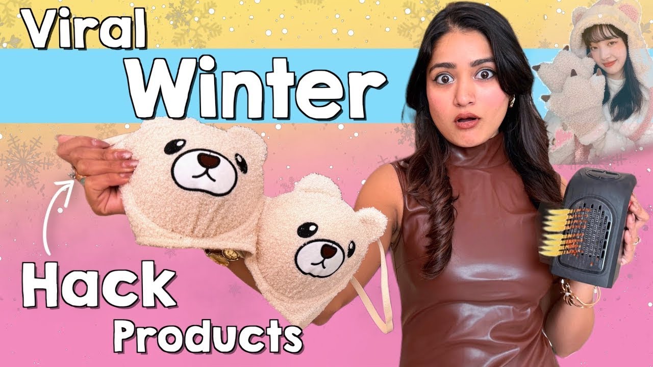 Trying Viral Winter Hack Products I Found on Amazon 😍 | Do They Work? 😱