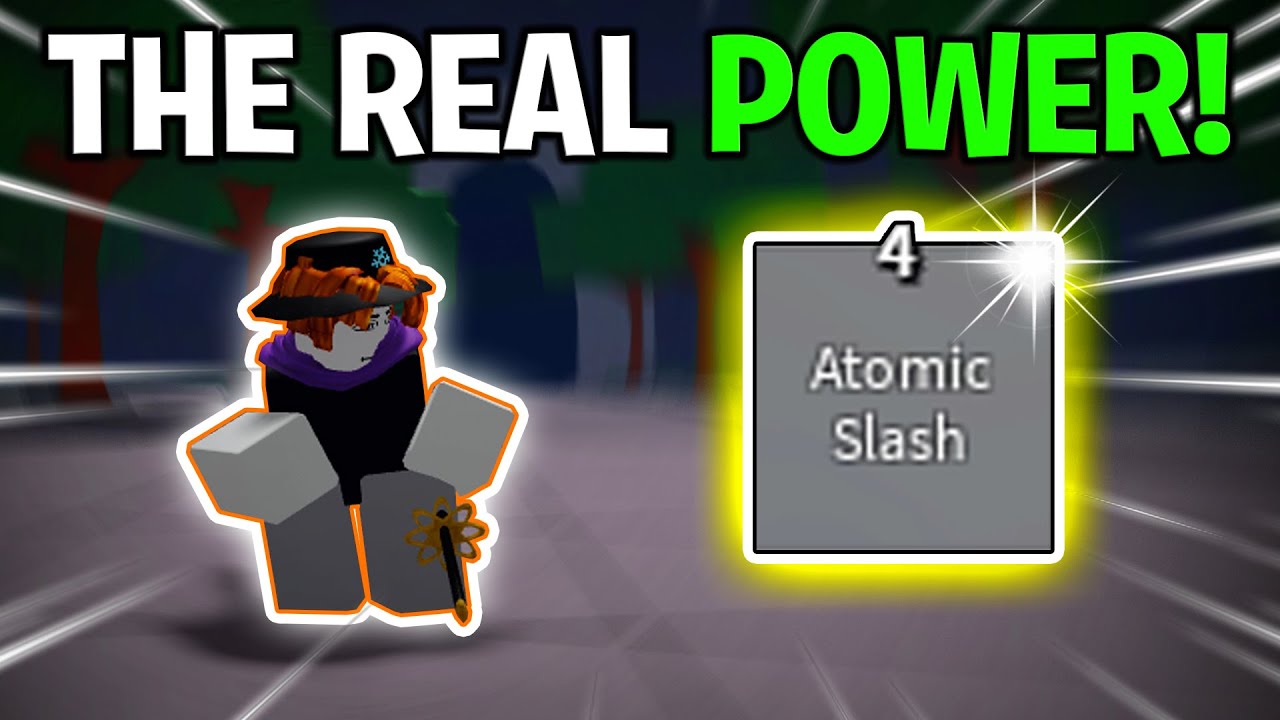 THE REAL POWER OF ATOMIC SLASH IS SO BROKEN! 💀 ATOMIC SLASH + SUNRISE  | The Strongest Battlegrounds