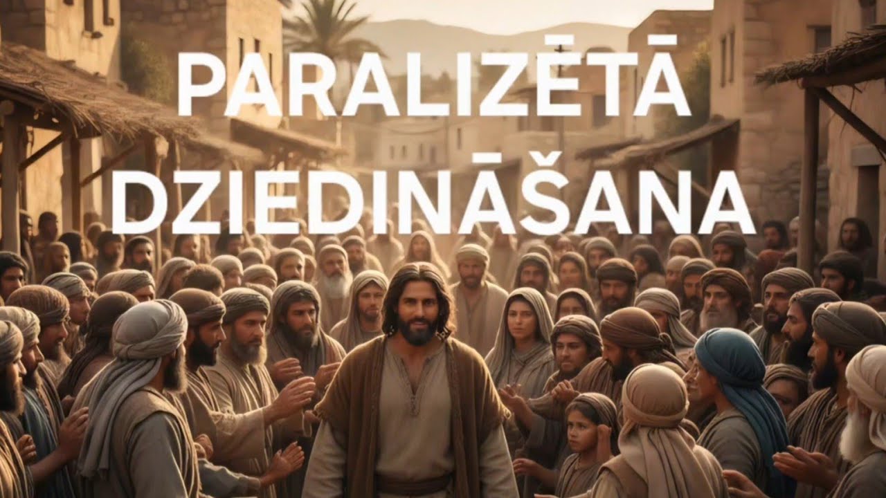 Paralizētā dziedināšana. Mk.2, 1-12 (D.Kaže, Suno)