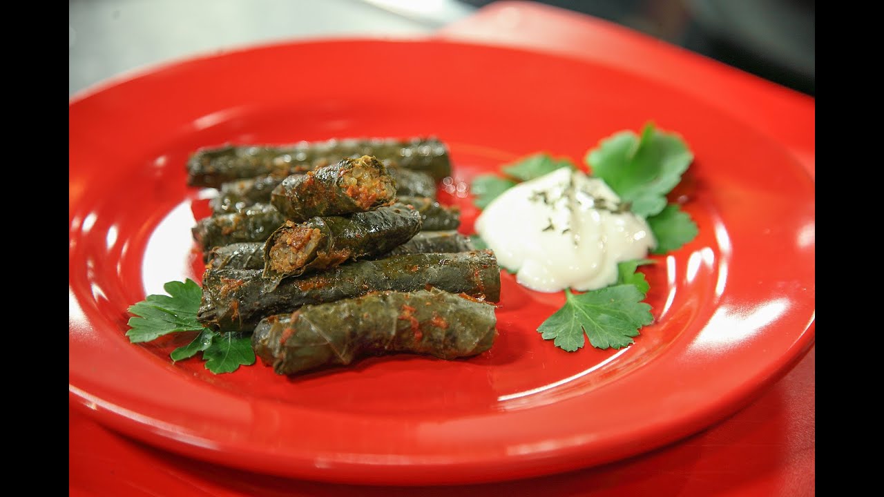 Türkisch kochen ~ Etli sarma ~ gefüllte Weinblätter ~ WDR 29 07 2014