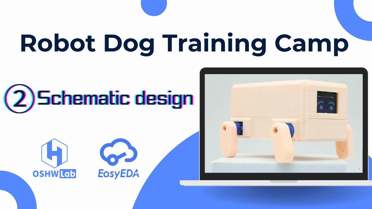 Robotdog 2: Schematic design