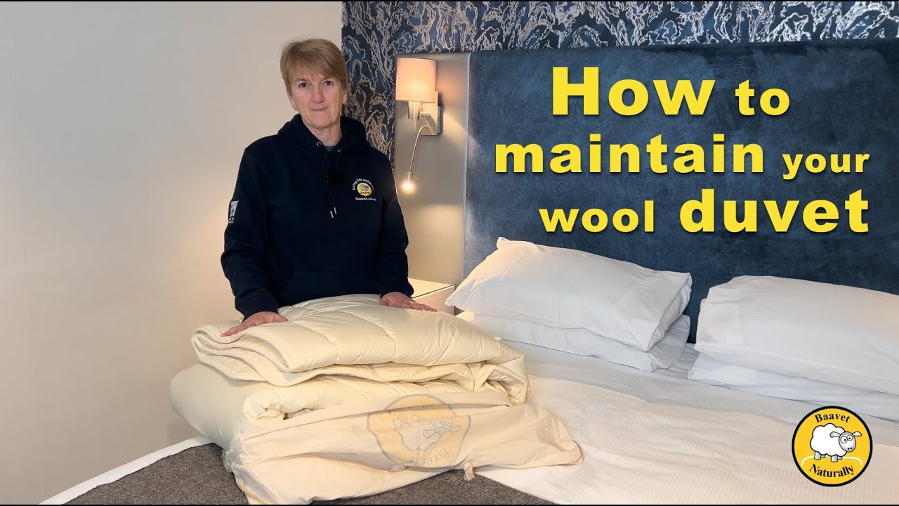 How to maintain your wool duvet