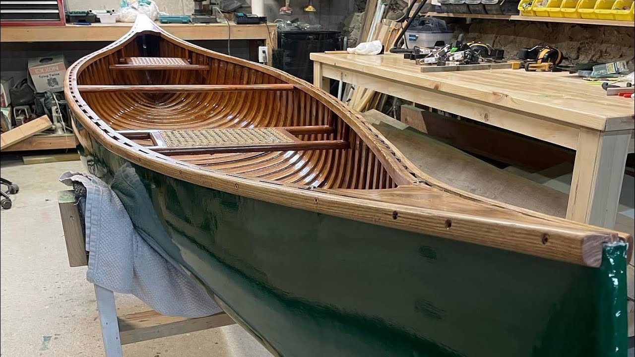 Wood Canvas Canoe Restoration Part 3, Project Completion!