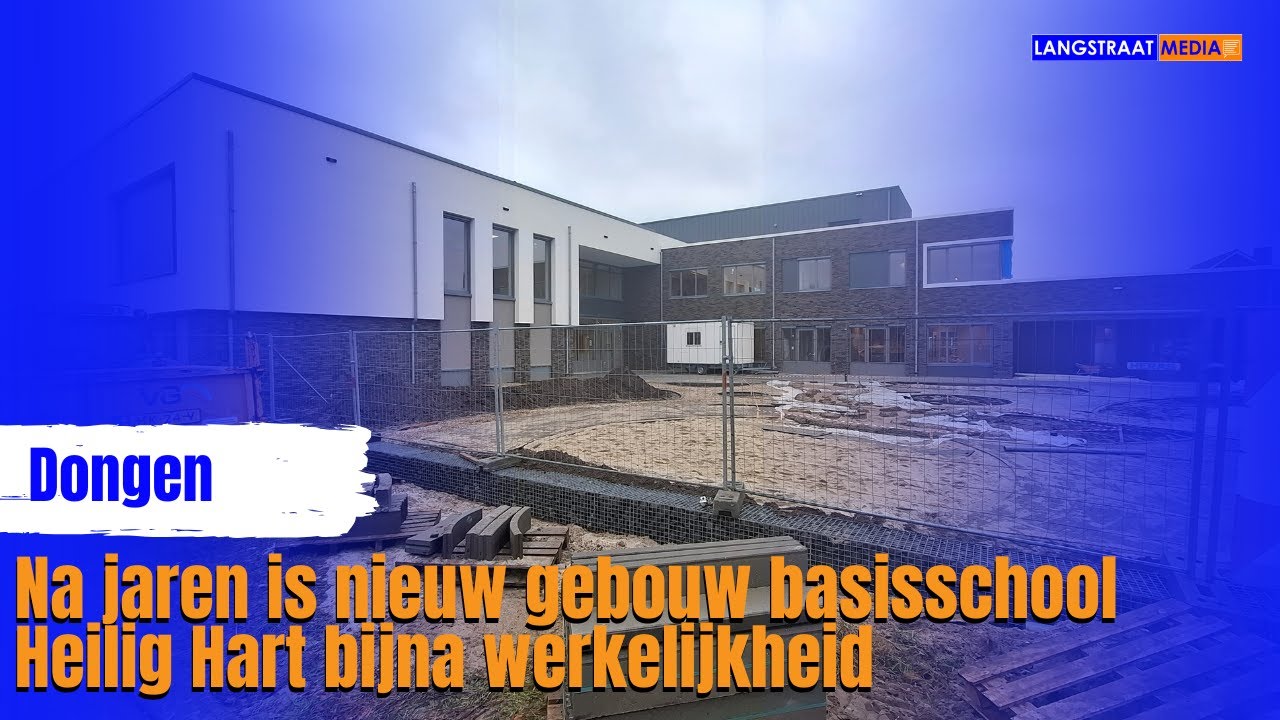 Na jaren is nieuw gebouw basisschool Heilig Hart bijna werkelijkheid