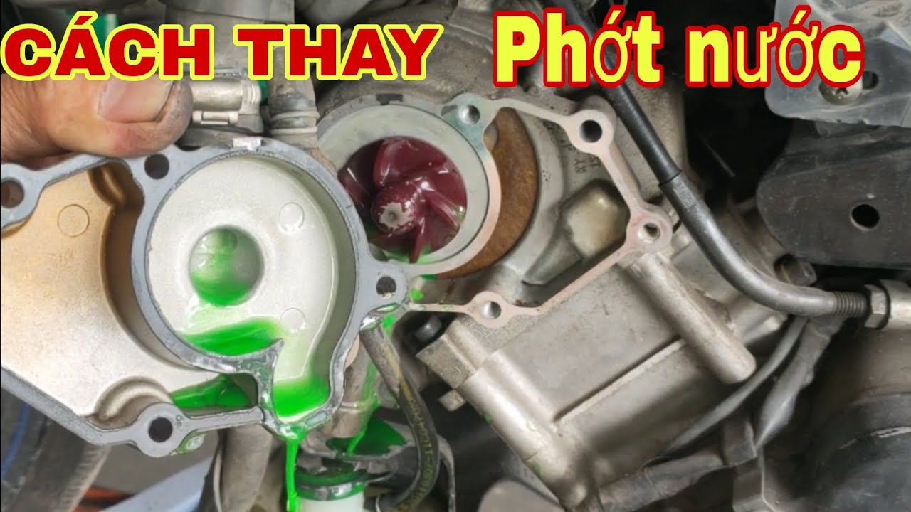 Hướng dẫn cảo thay phớt nước Exciter ; Instructions for replacing Exciter water seals