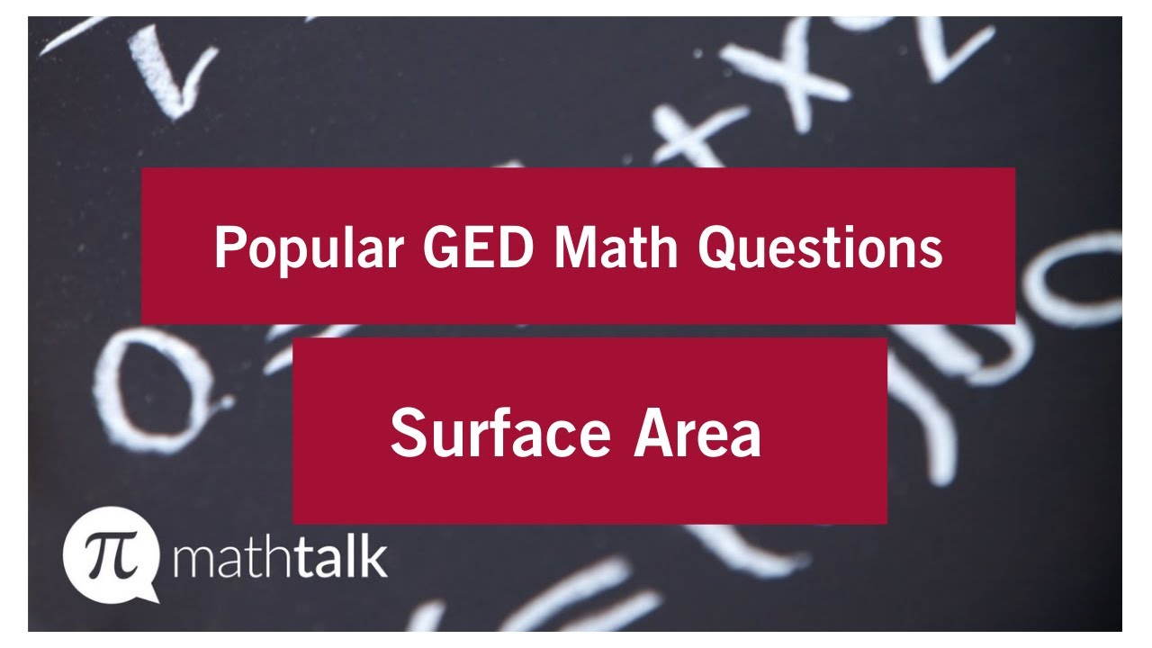 Most Popular GED Math Questions - Surface Area