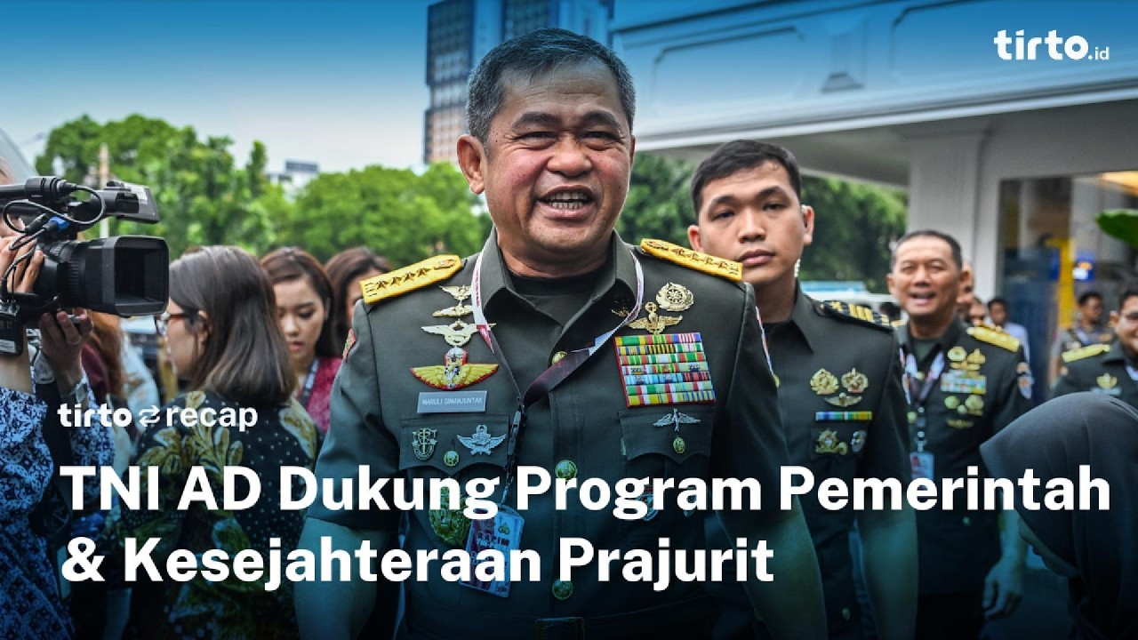 Rapim TNI AD Bahas Pesan Prabowo: Dukung Program Pemerintah hingga Kesejahteraan Prajurit