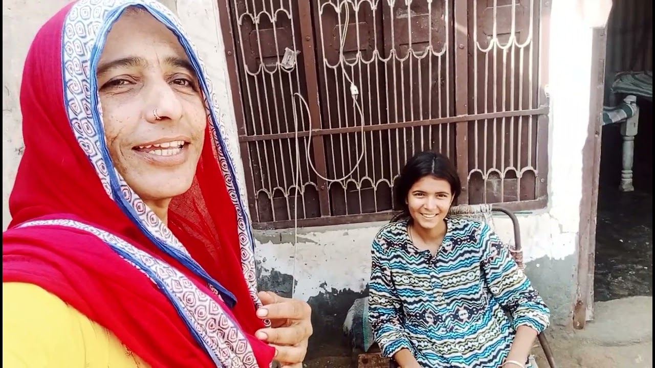 हम दोनों मां बेटे ने की पूजा शीतला माता की 🙏