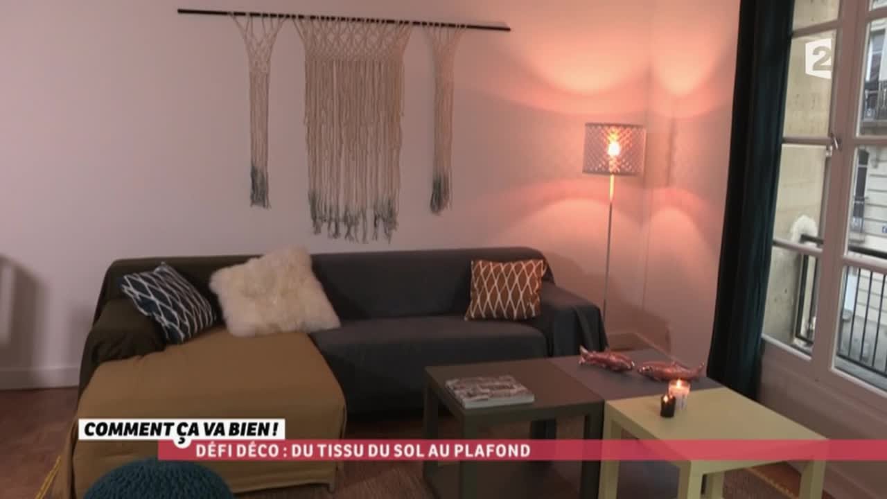 [DECO] Du tissu du sol au plafond #CCVB