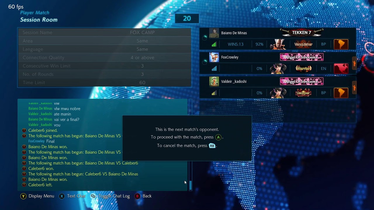 Campeonato Tekken 7 Finail! Baiano De Minas, campeão.