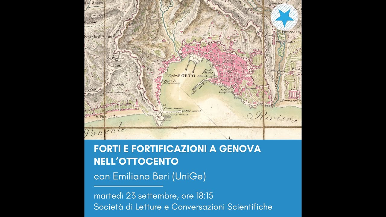 Forti e fortificazioni a Genova nell'Ottocento - Emiliano Beri. 23.09.2025