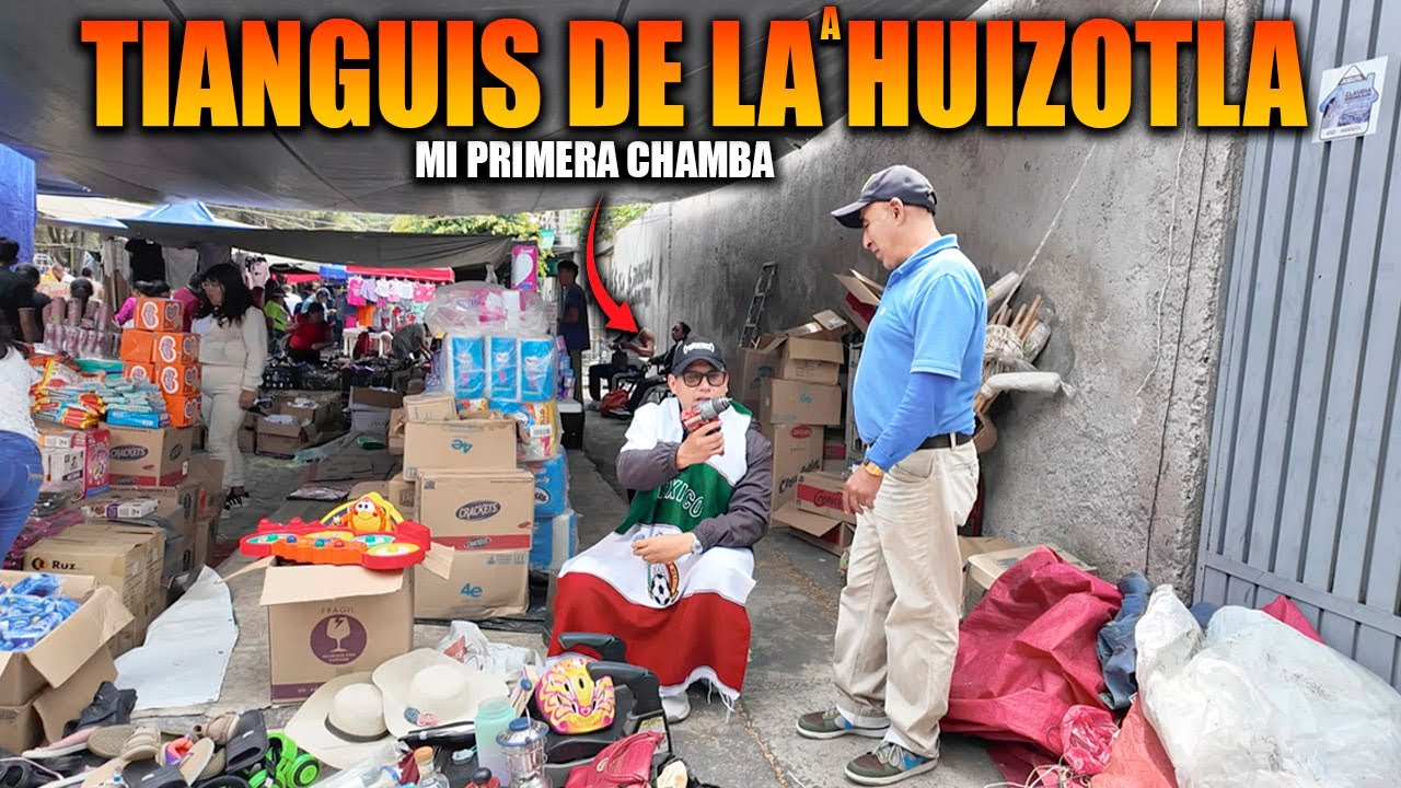 Tianguis de la Ahuizotla ((Mi puesto chacharero))