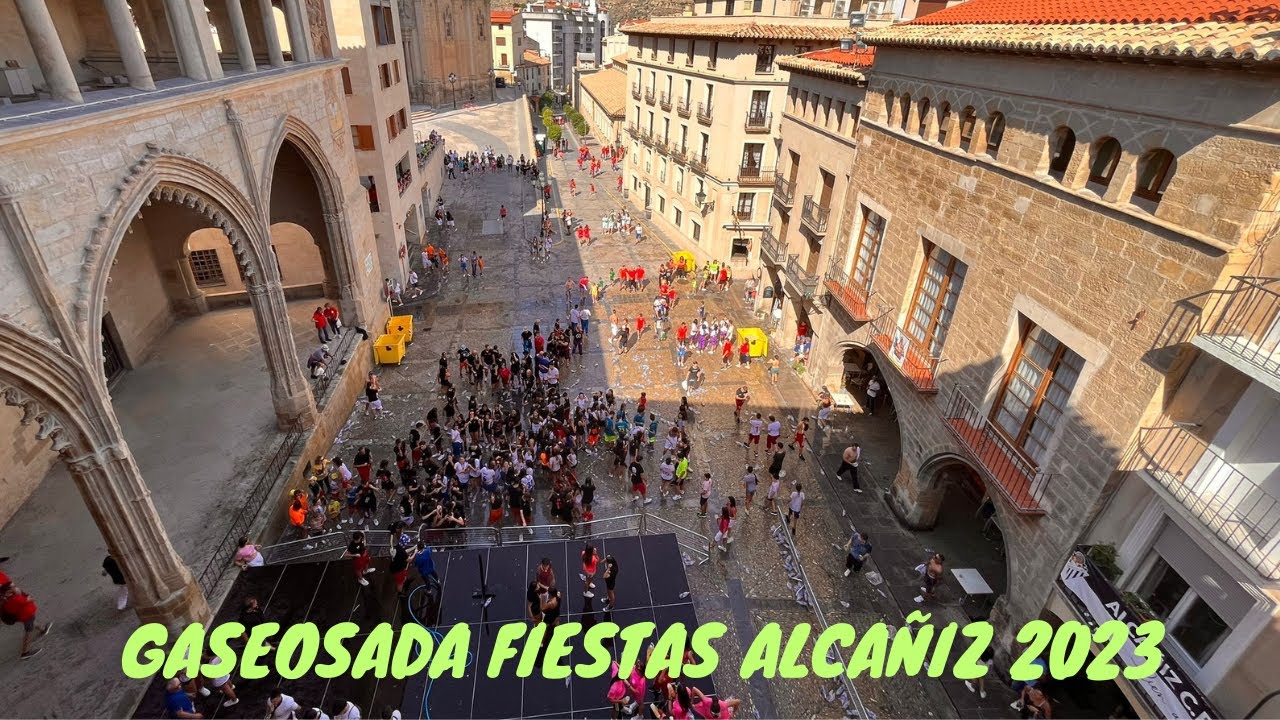 Gaseosada fiestas Alcañiz 2023