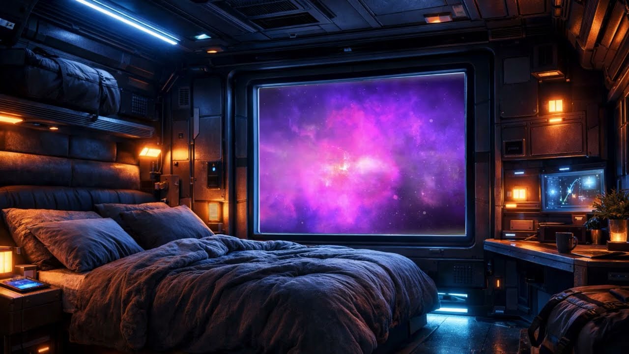 Dreaming in the Nebula | Cosmic White Noise for Peaceful Sleep | Deep Sleep Space Sounds | 12 Hours