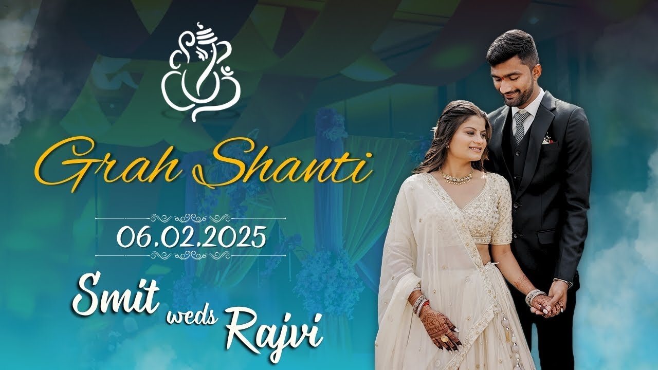 Live: Grah Shanti | Smit Weds Rajvi