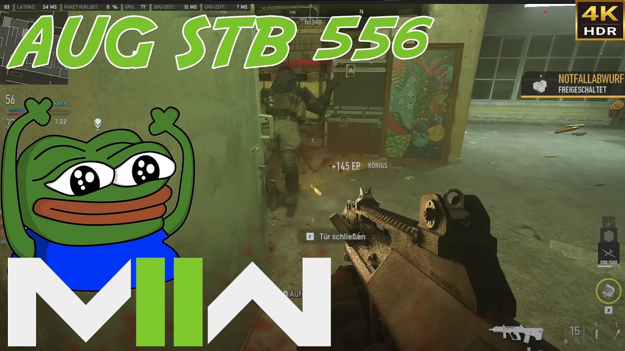 AUG STB 556 - COD MW2 (2022) Deutsch Gameplay # 11 [4K-HDR]