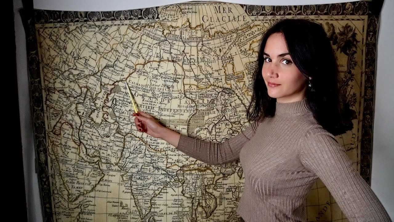 Una lezione d'altri tempi | ASMR ITA | Ancient History Lesson ◇ Asia 📜