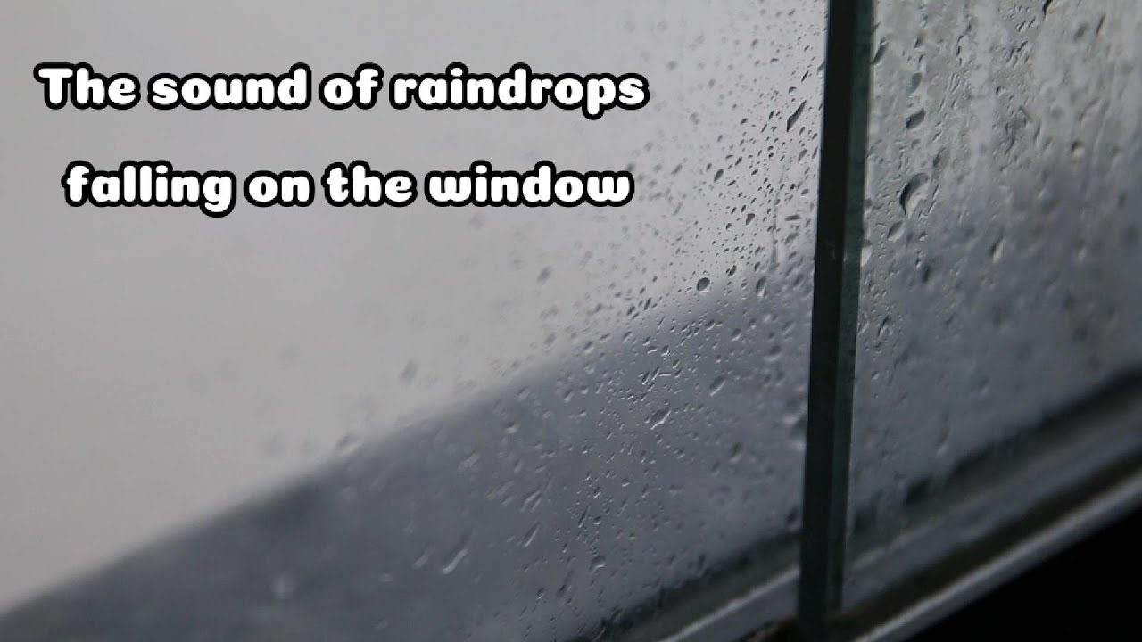 Rain on Window White Noise 🌧️ Deep Sleep & Focus | 8 Hours Heavy Rain Sounds for Study