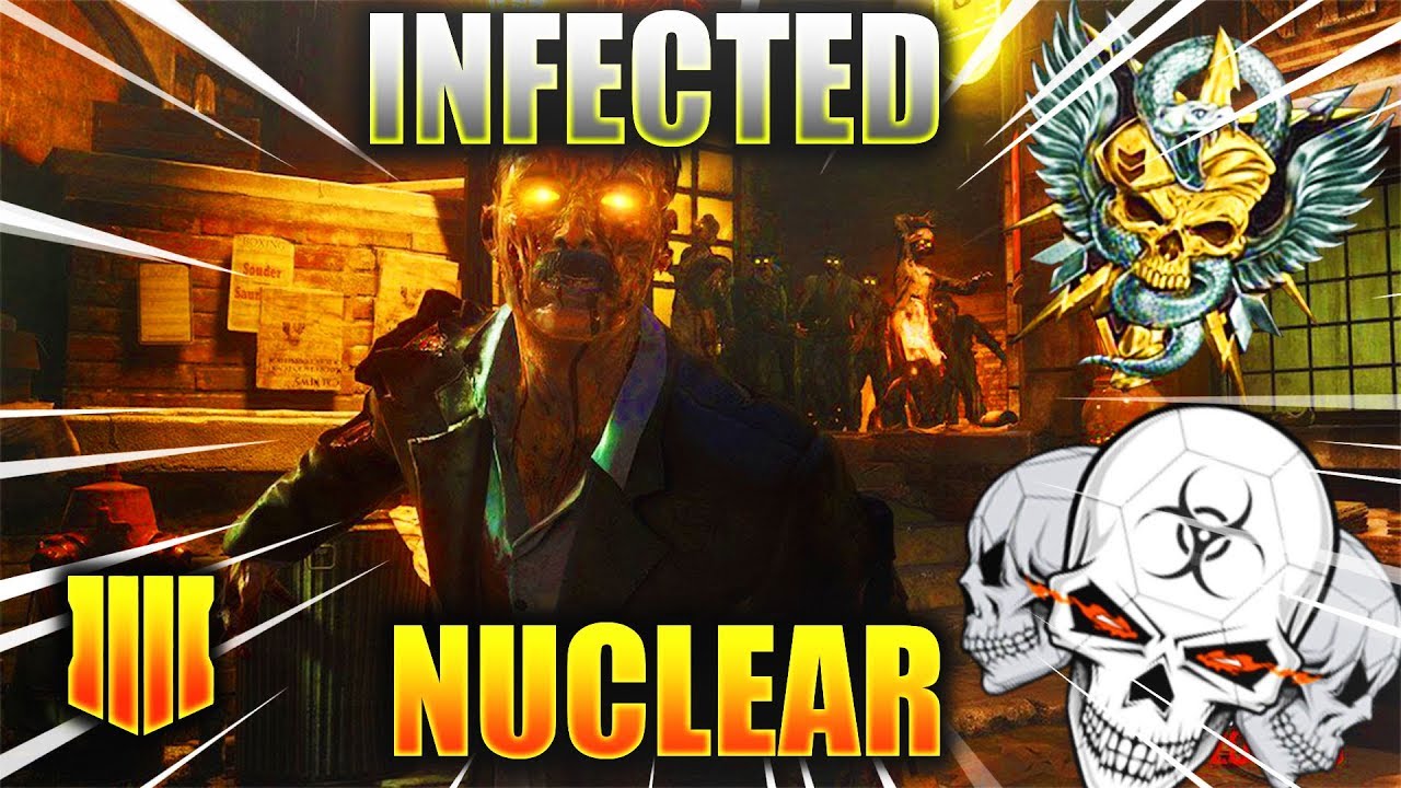 WORLD'S FIRST INFECTED NUCLEAR in COD BO4 (BLACK OPS 4 INFECTED NUCLEAR GAMEPLAY!)