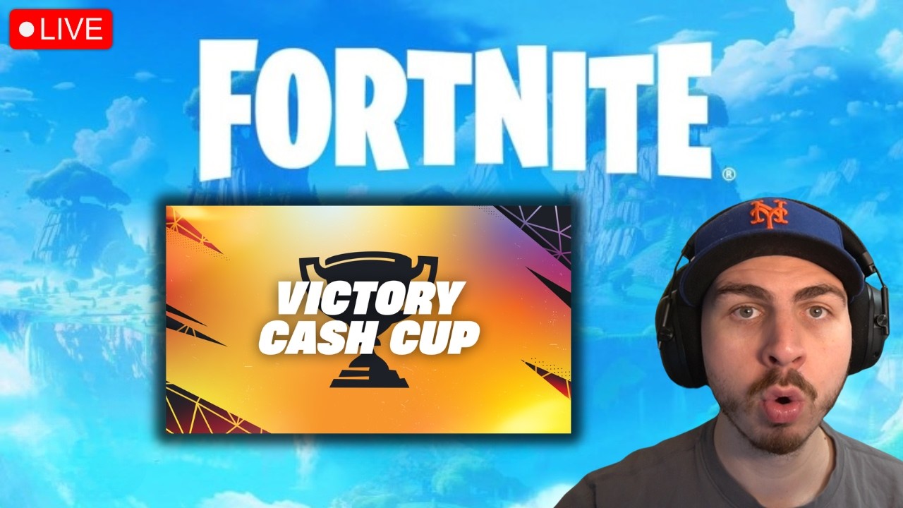 🔴LIVE - Zero Build Solo Victory Cash Cup 🏆