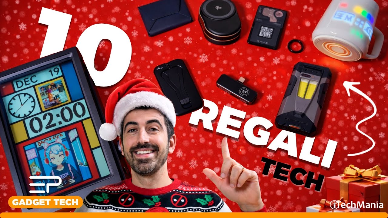 10 Regali Tech PERFETTI per Natale