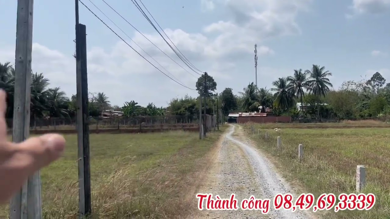 🎉 MÙNG 6 MỞ LỘC – 2 LÔ ĐẤT GIÁ TỐT 290tr lô 5m TẠI BẾN CẦU 🎉Vị trí: Ấp A, xã Bến Cầu, tỉnh Tây Ninh 