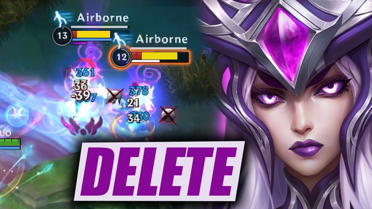 Syndra is OP! One Shot Combo Delete